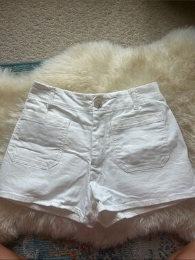 Maeve Colette Denim High-Rise Shorts